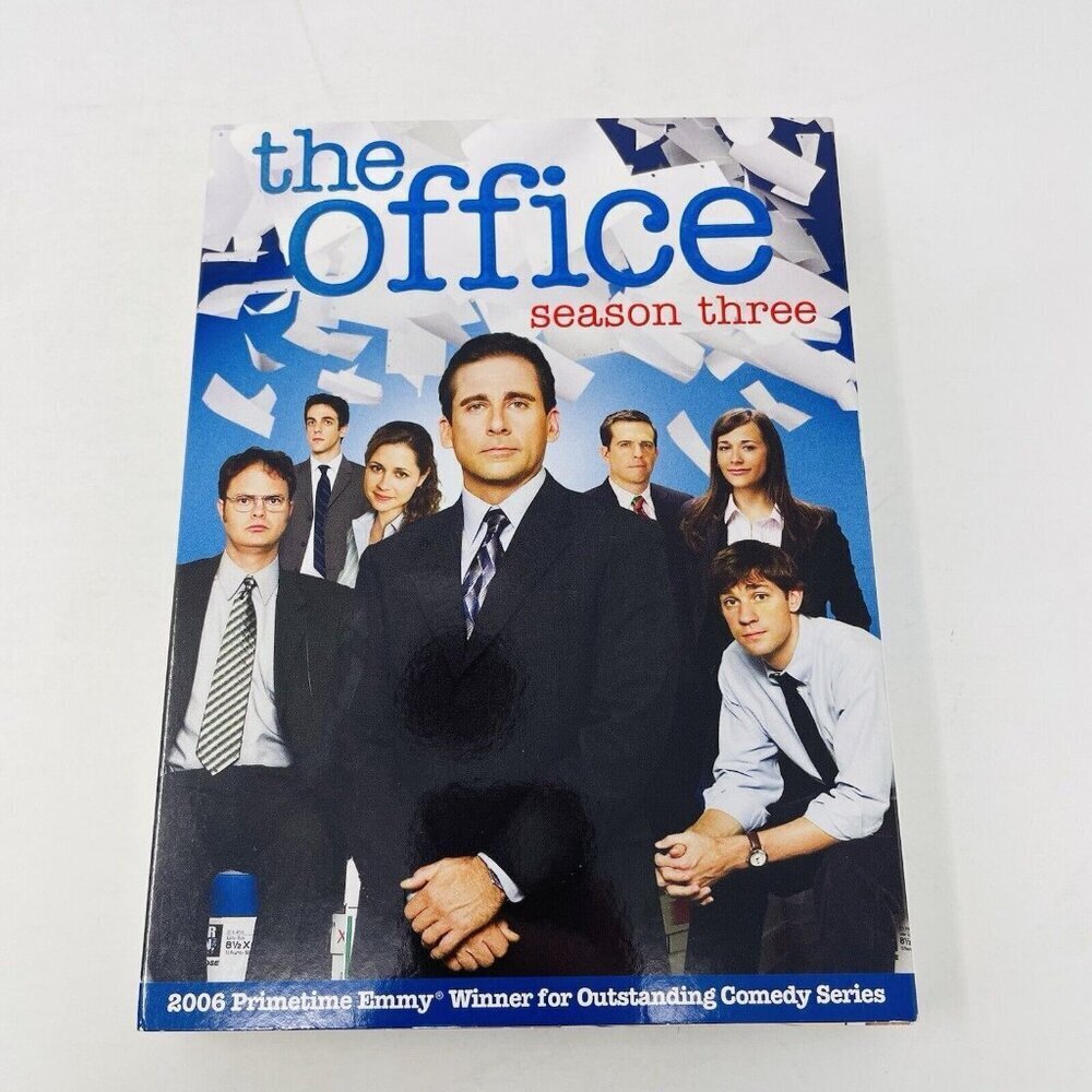 The Office: Season‎ Three - DVD - 4 Disc Set Television Comedy Series